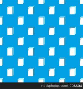 Biscuit ice cream pattern vector seamless blue repeat for any use. Biscuit ice cream pattern vector seamless blue
