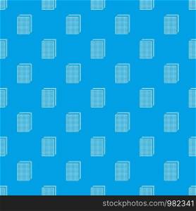 Biscuit ice cream pattern vector seamless blue repeat for any use. Biscuit ice cream pattern vector seamless blue