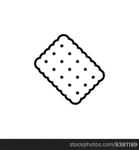 biscuit icon vector design templates white on background