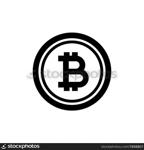 bitcoin icon minimalist design