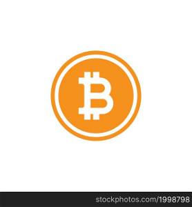 bitcoin logo design template