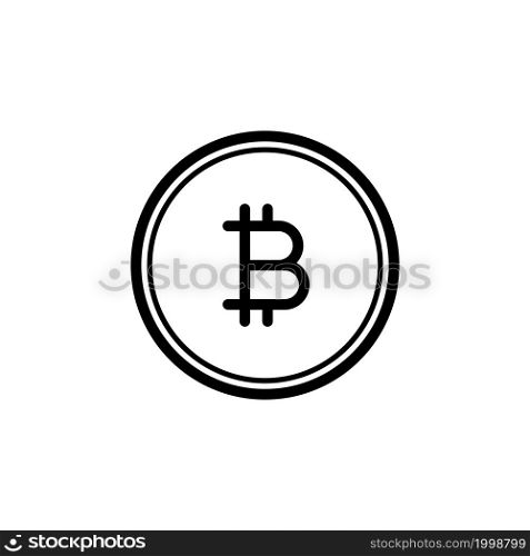 bitcoin simple icon