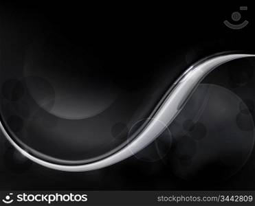 Black Abstract background, eps10