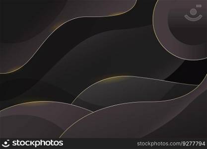 Black abstract background Royalty Free Vector Image