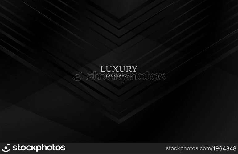 black abstract pattern and elegant poster on dynamic background Illustration in vector format