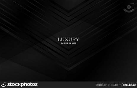 black abstract pattern and elegant poster on dynamic background Illustration in vector format
