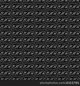 black and grey abstract wallpaper with linked seamless design
