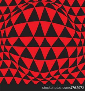 Black and Red Hypnotic Background. Vector Illustration. EPS10. Black and Red Hypnotic Background. Vector Illustration.