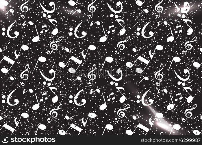 Black and White Abstract Music Background. Vector Illustration. EPS10. Black and White Abstract Music Background. Vector Illustration.
