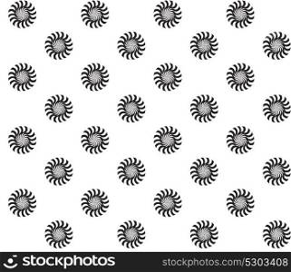Black and White Abstract Psychedelic Art Background. Seamless Pattern. Vector Illustration. EPS10. Black and White Abstract Psychedelic Art Background. Seamless Pa