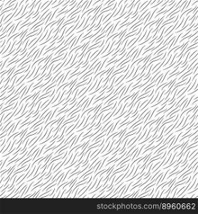 Black and white animal wool texture seamless vector image