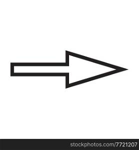 Black and white arrow. Vector Illustration EPS10. Black and white arrow. Vector Illustration. EPS10