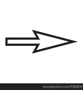 Black and white arrow. Vector Illustration EPS10. Black and white arrow. Vector Illustration. EPS10