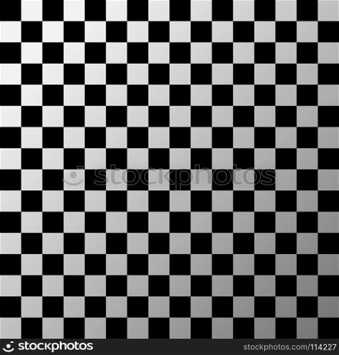 Black and white checkered background. Vector illustration.. Black and white checkered pattern