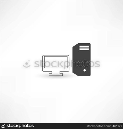 Black and white computer