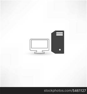 Black and white computer