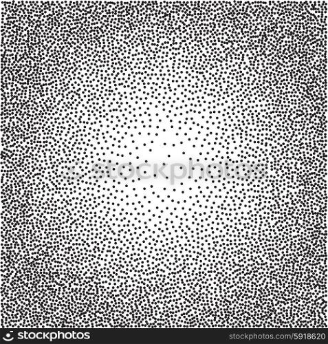 black and white halftone background . Vector black and white halftone background. stipple effect