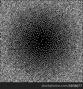 black and white halftone background . Vector black and white halftone background. stipple effect