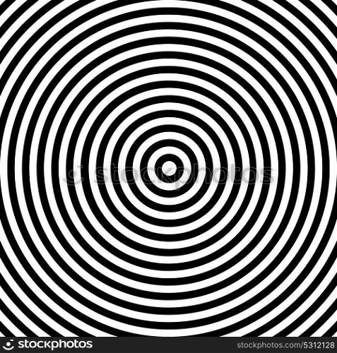 Black and White Hypnotic Fascinating Abstract Image.Vector Illustration. EPS10. Hypnotic Fascinating Abstract Image.Vector Illustration.