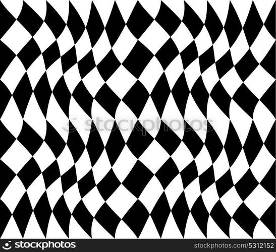 Black and White Hypnotic Fascinating Abstract Image.Vector Illustration. EPS10. Hypnotic Fascinating Abstract Image.Vector Illustration.