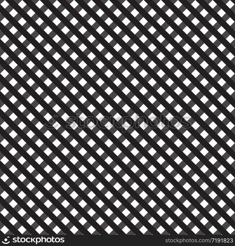 Black and white lattice background.Vector background for your