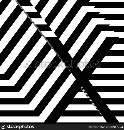 Black and white letter X design template vector illustration