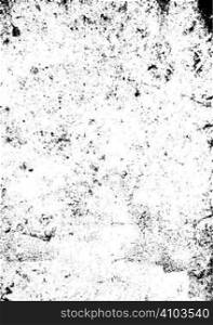 Black and white mono background with a worn grunge texture effect