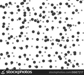 black and white polka dot pattern background, web icon, symbol, sign, romantic wedding, love card - vector abstract background vector.