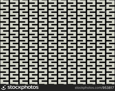 Black and white square geometric pattern design. You can use for modern design of decoration, cover, ad, poster. vector eps10