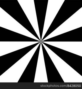 black and white sunburst comic background