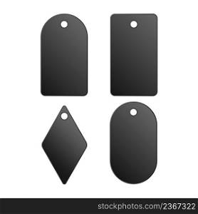 Black badge or labels. Elegant design