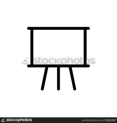 Black board icon