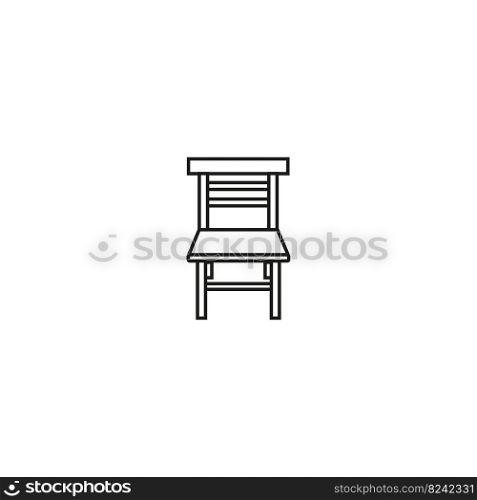 black chair icon. Design element. Vector illustration. Stock image. EPS 10.. black chair icon. Design element. Vector illustration. Stock image. 