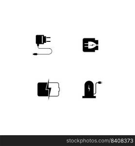 black charger logo illustration design