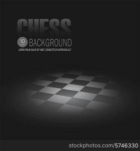Black Chessboard. Template Vector background EPS 10. Chessboard. Vector background
