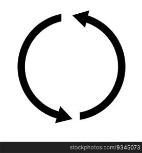 black circle vector arrow. Vector illustration. stock image. EPS 10.. black circle vector arrow. Vector illustration. stock image.