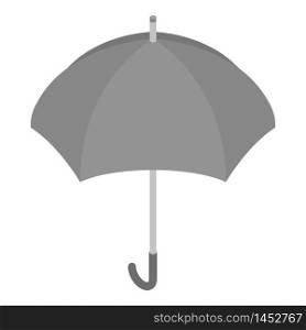 Black classic umbrella icon. Isometric of black classic umbrella vector icon for web design isolated on white background. Black classic umbrella icon, isometric style