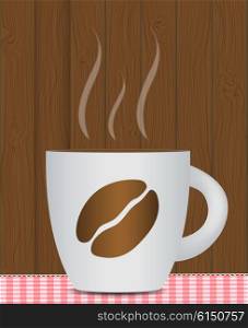 Black Coffee Background. Photo-Realistic Vector Illustration. EPS10. Black Coffee Background. Photo-Realistic Vector