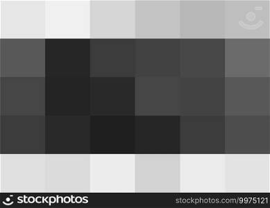 Black color abstract squares background, banner template eps 10 vector illustration