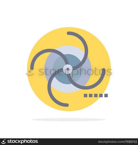 Black, Cosmos, Field, Galaxy, Gravitational Abstract Circle Background Flat color Icon
