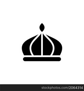 black crown logo vector illustration