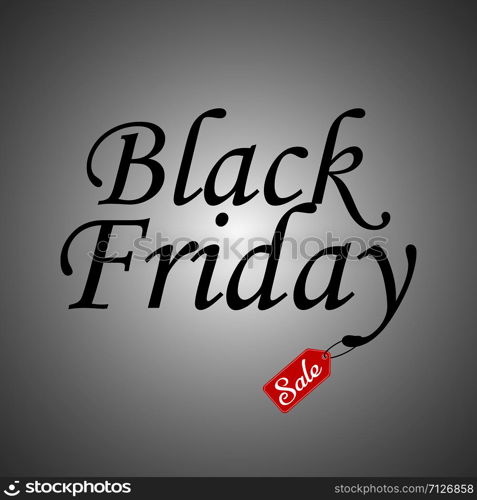 Black friday sale background. November sale illustration. Black friday sale background