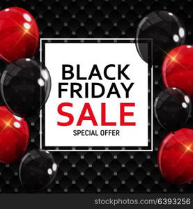 Black Friday Sale Banner Template. Vector Illustration EPS10. Black Friday Sale Banner Template. Vector Illustration