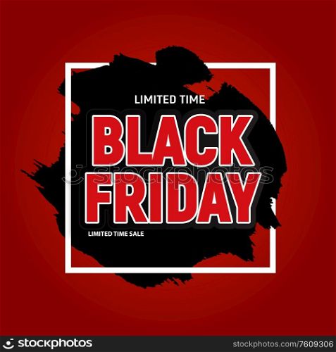 Black Friday Sale Banner Template. Vector Illustration EPS10. Black Friday Sale Banner Template. Vector Illustration