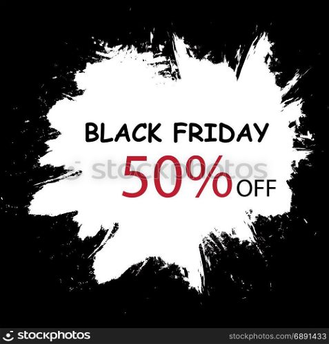 Black Friday Sale handmade lettering, calligraphy with film grain, noise, dotwork, grunge texture and dark background for logo, banners, labels, badges, prints, posters, web. Vector illustration.. Black Friday Sale handmade lettering, calligraphy with film grain, noise, dotwork, grunge texture and dark background for logo, banners, labels, badges, prints, posters, web