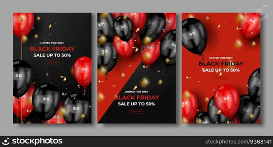 Black Friday Sale set of posters