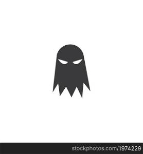 Black Ghost ilustration vector template