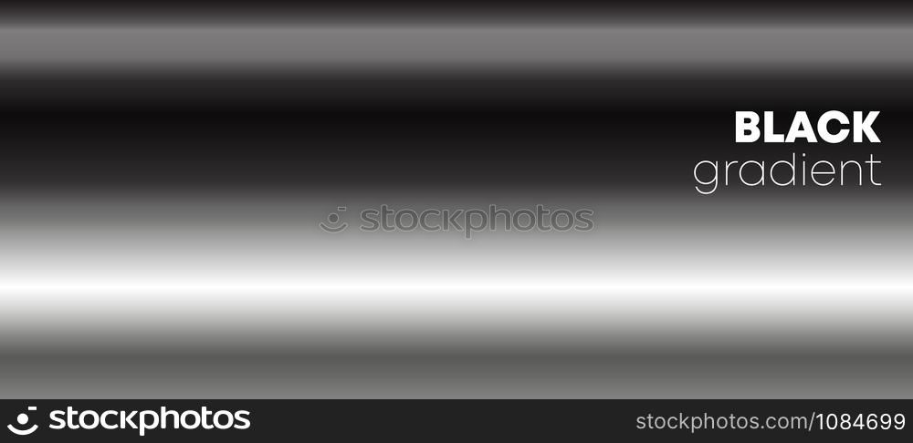 Black gradient texture background for the wallpaper, web banner, flyer, poster or brochure cover. Vector illustration.. Black gradient texture background for the wallpaper, web banner, flyer, poster or brochure cover. Vector illustration