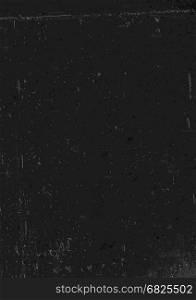 Black grunge background. Blank aged red paper background, vertical. A4 format, grunge textures in layers and can be edited.