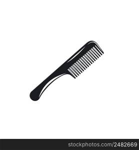 black hair comb icon vector element design template web
